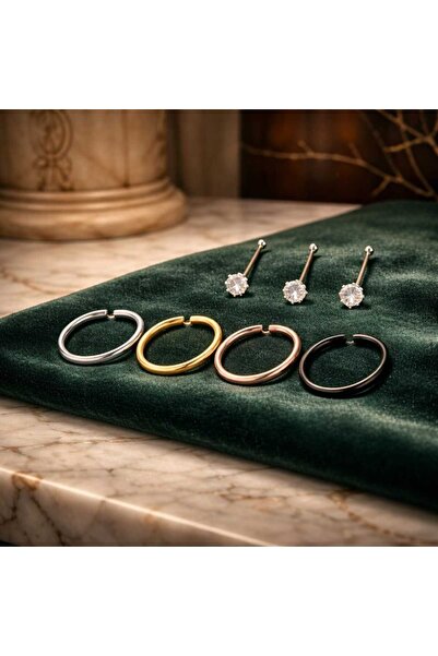 Begonia Accessories 925 Ayar Gümüş 7 Adet Hızma Set
