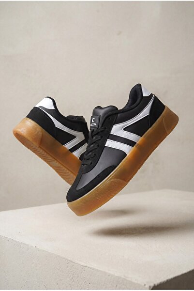 Riccon Unisex Sneaker 001245 Black White