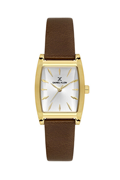 Daniel Klein Premium Brown Leather Watch for Women DK.1.14120-3