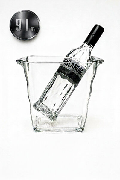 Blackstar 9.5 Lt Şeffaf Buz Kovası