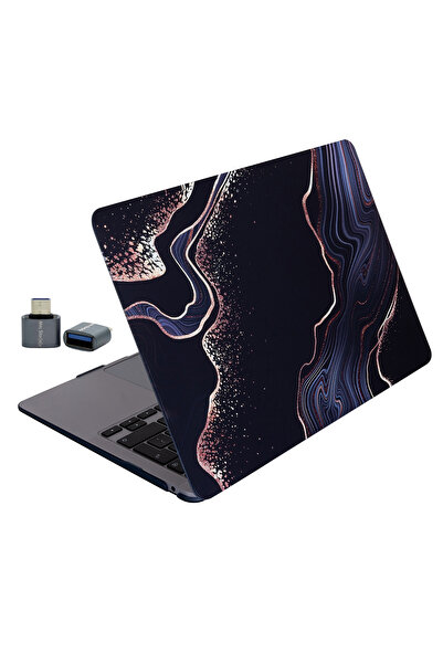 Mcstorey Macbook Air Kılıf 13.6 Inç M2-m4-m3 Marble15nl (AİR 13.6") A2681 A31...