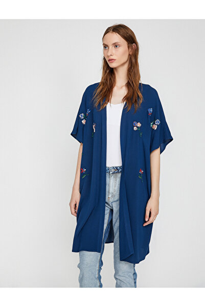 Koton Γυναικείο Μπλε Κιμονό 8YAK53930EW