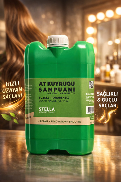 Stella AT KUYRUĞU ŞAMPUANI 5 LİTRE (TUZSUZ)