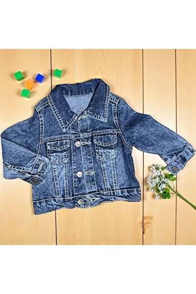 LOVE MAXX Jachetă din denim cu buzunare detaliate Albastru