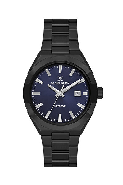 Daniel Klein Premium Black Stainless Steel Watch for Men DK.1.14145-5