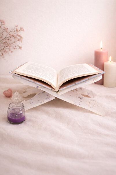 PELIUS Διπλής όψης θήκη για βιβλία με λουλούδια, θήκη για βιβλία, θήκη για βι...