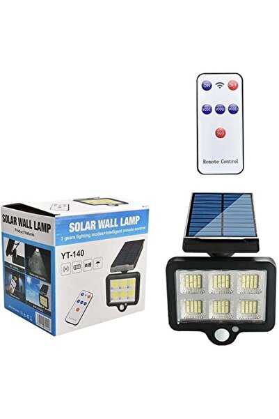 HOT POWER Kumandalı Sensörlü Güneş Enerjili 3 Mod 5 Metre Kablolu Solar Sokak...