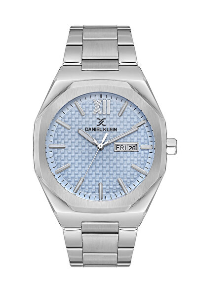 Daniel Klein Premium Silver Stainless Steel Watch for Men DK.1.14149-4