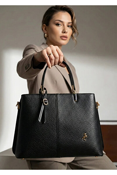 Çanta Trend Miami Polo 3 Compartment Long Crossbody Shoulder & Handbag (32X24...