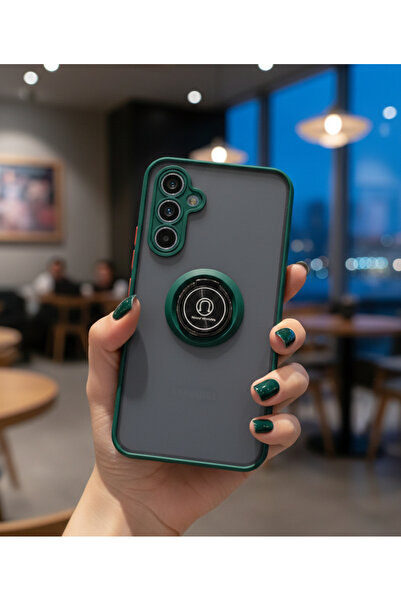 Hatreds Samsung Galaxy S25 FE İçin Kamera Korumalı Yüzüklü Kılıf - Leke Tutma...