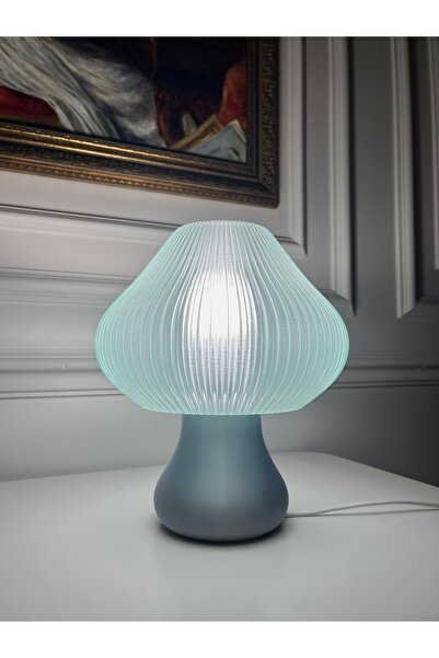 Lumba Design Mantar Gece Lambası Dekoratif Abajur Aydınlatma