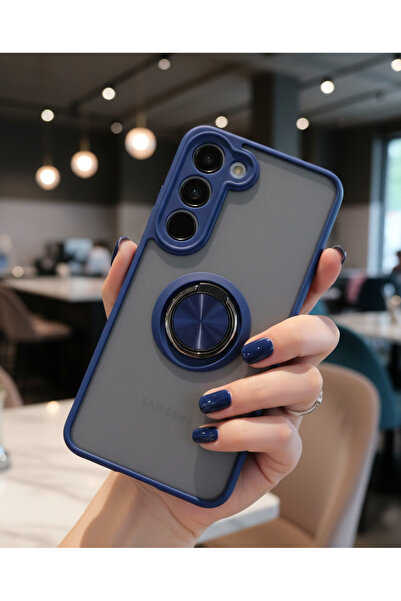 Hatreds Samsung Galaxy S24 FE İçin Kamera Korumalı Yüzüklü Kılıf - Leke Tutma...