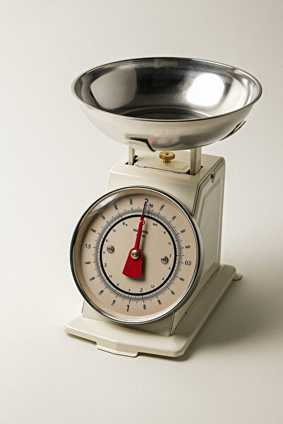 Meturas Gümüş Kaseli Mutfak Terazisi | Metal Gövde, Mekanik Kontrol, Paslanma...