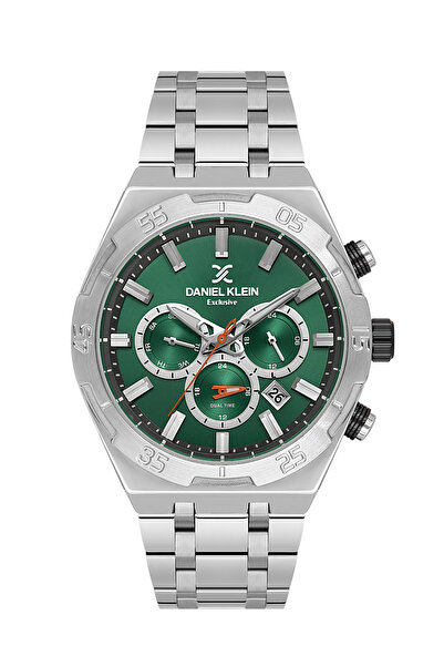 Daniel Klein Exclusive Silver Stainless Steel Watch for Men DK.1.14207-3