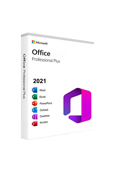 MICROSOFT Office 2021 Pro Plus Dijital Lisans Anahtarı Ömür Boyu Kullanım - O...