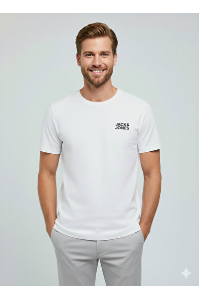 Jack & Jones 12151955 Tricou cu logo Jjecorp, mânecă scurtă, guler rotund, No...