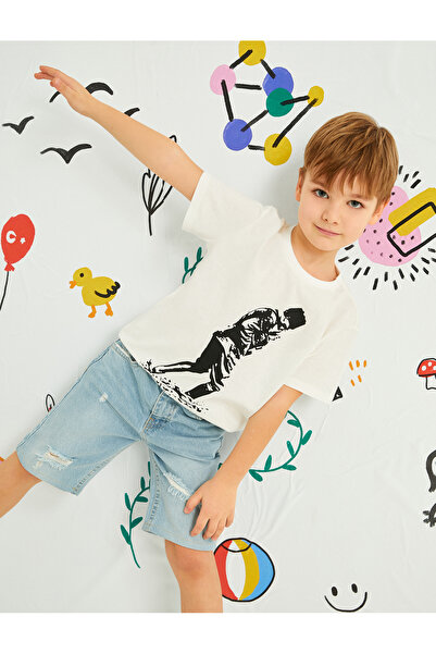 Koton برمودا الدينيم شورت قطن