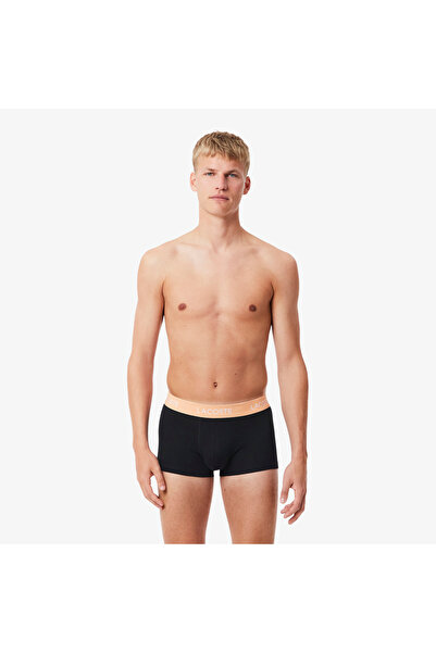 Lacoste عبوة من 5 سراويل داخلية قطنية مطاطية - 5H1292-00-U7I