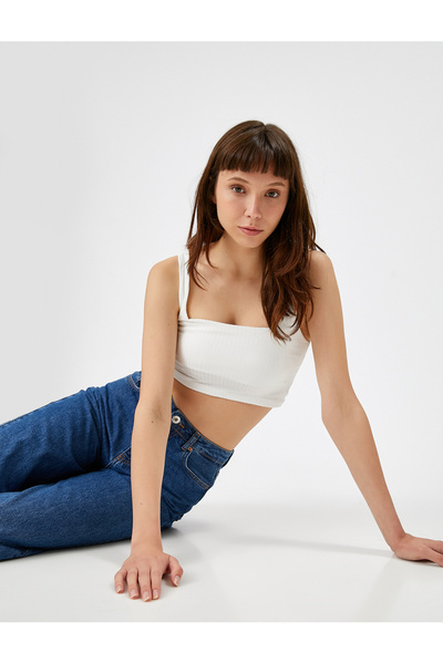 Koton Tanktop - Χαλαρή εφαρμογή κοντά μανίκια