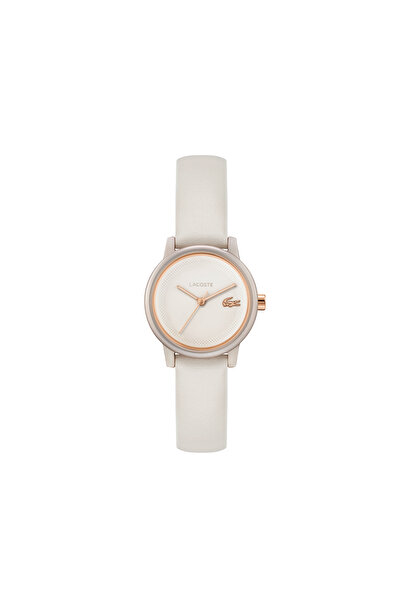 Lacoste 12.12 Swift Leather Strap - 2001437-WHITE