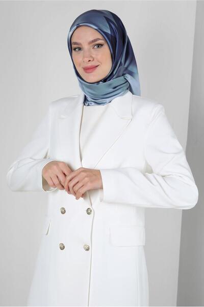 Alvina Φουλάρι ALVİNA 8250 με γεωμετρικό σχέδιο