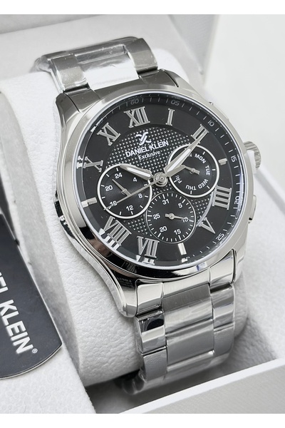 Daniel Klein Orijinal 2 Yıl Garantili Su Geçirmez Çelik Kordon Fonksiyonlu Er...
