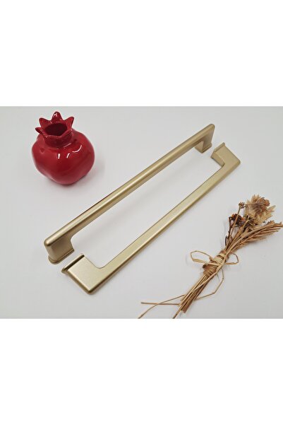 Ay-Az Kulp Kızılcık 160mm Metal Mat Altın Mutfak Banyo Dolap Mobilya Çekmece ...