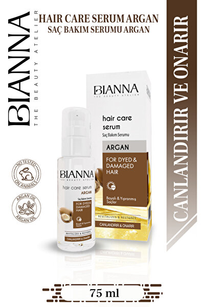 Bianna مصل العناية بالشعر بزيت الأرغان 75 مل