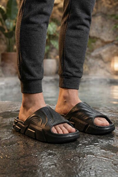 GEZER Yazlık Erkek Eva Banyo Bahçe Islak Zemine Uygun Terlik