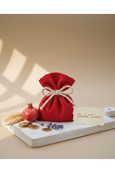 White Alamode Червоний мішечок 6 шт. 12x15 см / Мішечок для врожаю