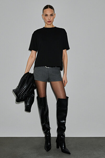 GRIMELANGE Colena women's organic cotton crew neck Oversized fit short sleeve...