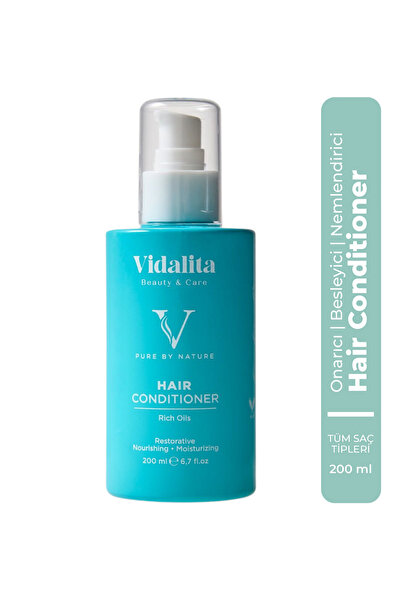 Vidalita Beauty & Care Saç Bakım Kremi 200 ml - Keratin & Argan Onarıcı Nemle...