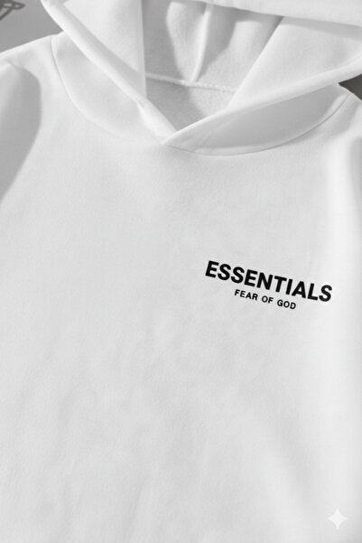 Bozz&Bozz Collection Unisex Oversized Essentials Printed 3 Thread Ş Fleece-Li...