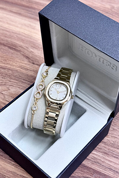 Homies KADIN KOL SAATİ SU GEÇİRMEZ KÜÇÜK KASA HEDİYELİK KUTUSU VE BİLEKLİK HE...