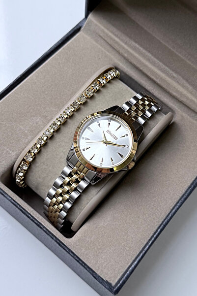 Homies ساعة يد نسائية مع علبة هدية أصلية وسوار هدية.HMAN1232