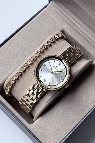 Homies Kadın Kol Saati Orjinal Çelik Kordon Kesme Cam Orjinal Hediyelik Kutus...