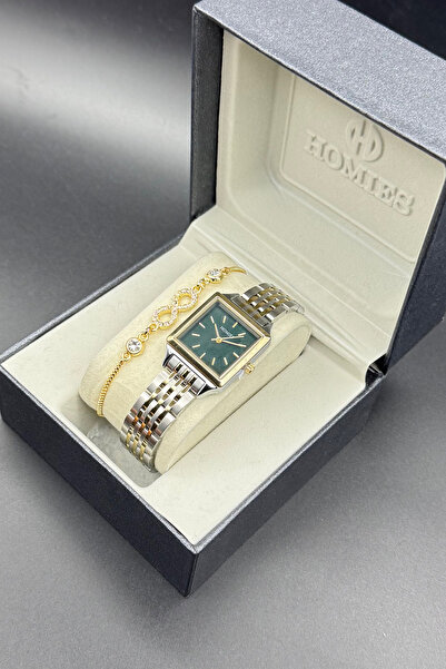 Homies طقم ساعة يد نسائية وصندوق هدايا - تصميم أصلي HBHR6733