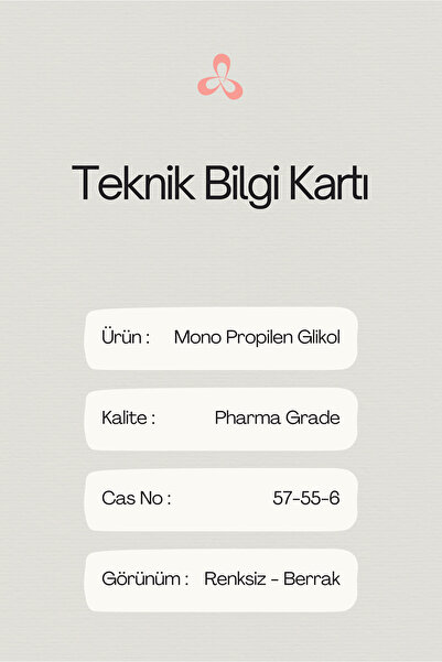 Nadir Kimya Propilen Glikol 100 Gr - (Propylene Glycol)