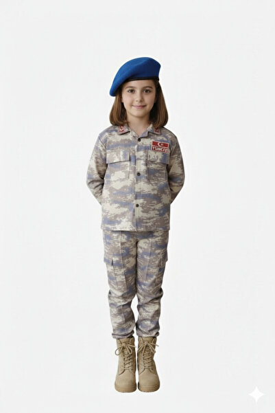 Ertekstekstil Унисекс военна униформа за деца от ВВС