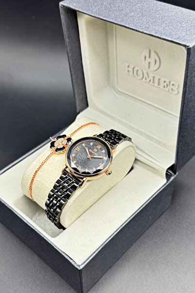 Homies Rjinal Women's Wristwatch and Gift Box - Bracelet Gifthsnf 384655