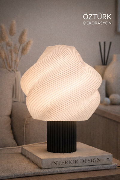 shop Modern Spiral Design Decorative Table Lamp