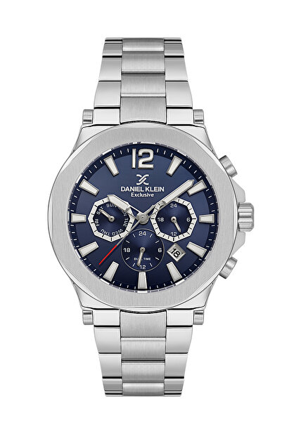 Daniel Klein Exclusive Silver Stainless Steel Watch for Men DK.1.14216-2