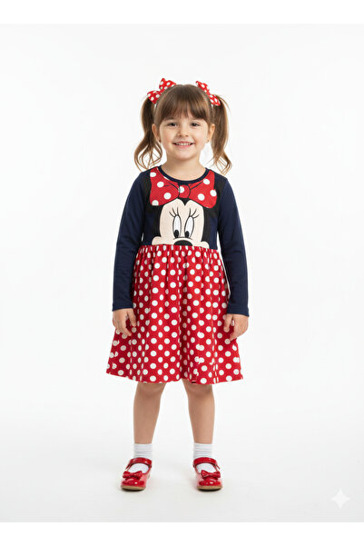 esmababykids Puanlı Kız Elbise