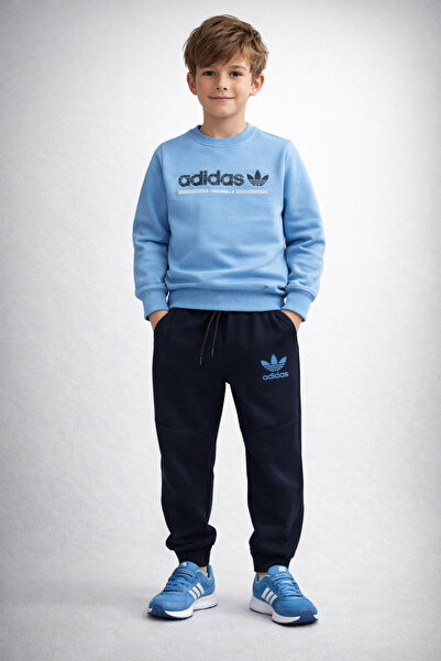 Uğur bebe Soft 100% Cotton Boys' Tracksuit Set |   Transitional , Double Pock...