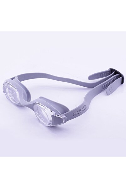 Decathlon - نظارات السباحة مقاس قياسي رمادي 100 جاهزة للماء ومضادة للضباب Dgstr