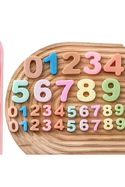 morlalem m Numbers Figures 1.8cm and 3.2cm Numbers Set Silicone Mold K-1425, ...