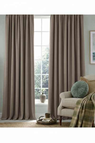 NS Ehli Tacir Светлоустойчива термозатъмняваща сенник завеса Camel Blackout (...