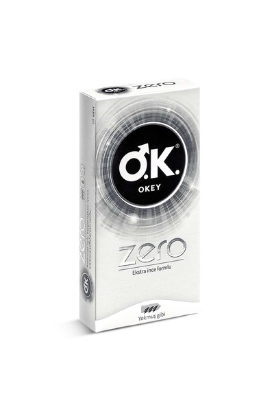 Okey Zero Ekstra İnce Formlu Prezervatif 10 adet