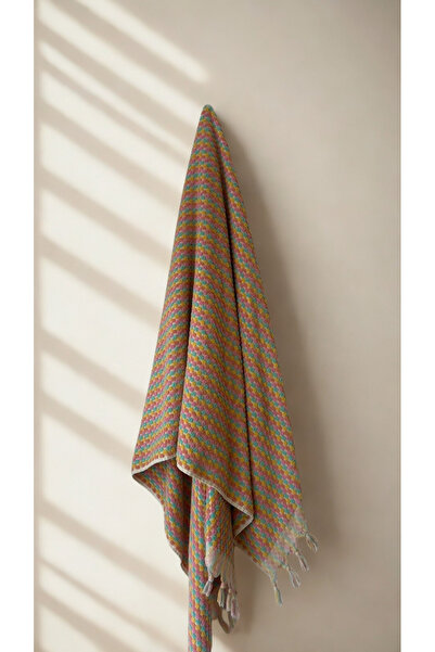 PAMUDOCIA Renkli Nohutlu Buldan Havlusu/Bebek Battaniyesi