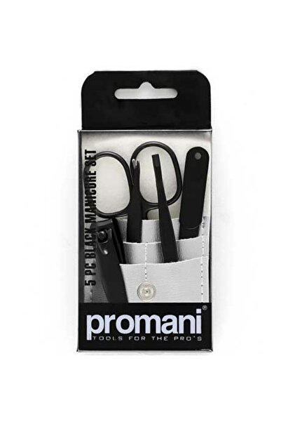Promani 5 Li Siyah Manikür Seti